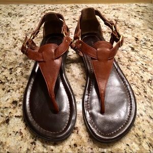 Brown madden girl sandals 7.5